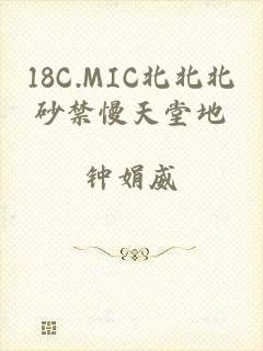 18C.MIC北北北砂禁慢天堂地