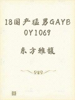 18国产猛男GAYB0Y1069