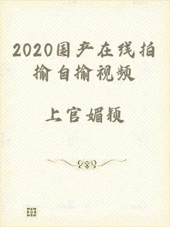 2020国产在线拍揄自揄视频