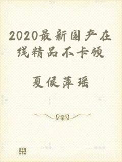 2020最新国产在线精品不卡顿