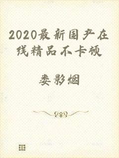 2020最新国产在线精品不卡顿