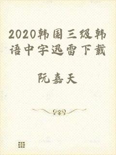 2020韩国三级韩语中字迅雷下载