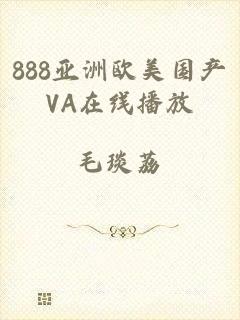 888亚洲欧美国产VA在线播放