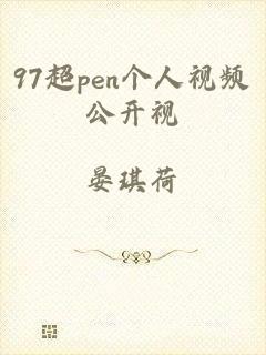 97超pen个人视频公开视