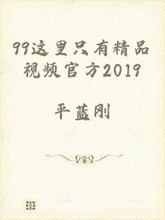 99这里只有精品视频官方2019