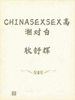 CHINASEXSEX高潮对白