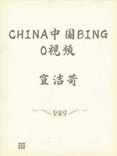 CHINA中国BINGO视频