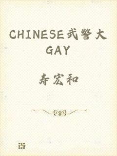 CHINESE武警大GAY