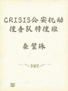 CRISIS公安机动搜查队特搜班