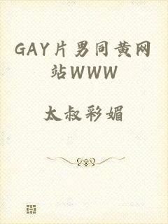 GAY片男同黄网站WWW