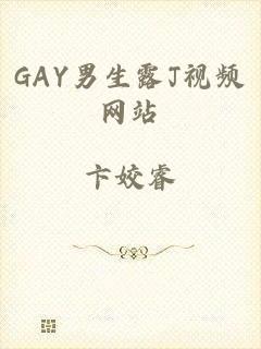 GAY男生露J视频网站