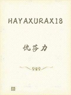 HAYAXURAX18