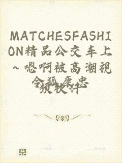 MATCHESFASHION精品公交车上～嗯啊被高潮视频软件