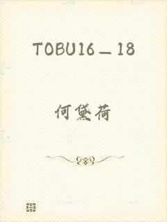 TOBU16—18