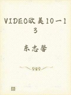 VIDEO欧美10一13