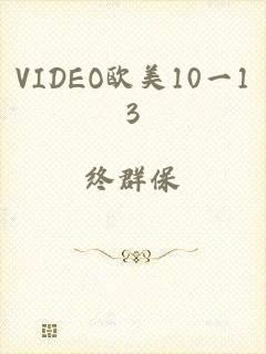 VIDEO欧美10一13