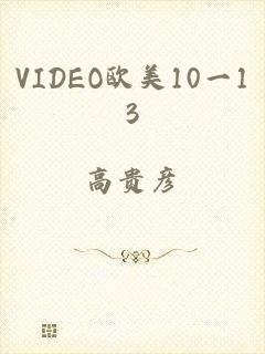 VIDEO欧美10一13