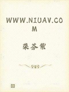 WWW.NIUAV.COM