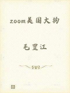 zoom美国大狗