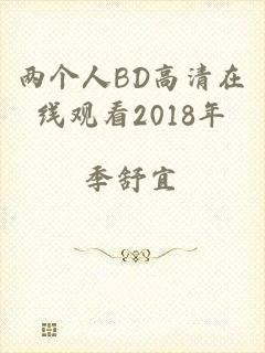 两个人BD高清在线观看2018年