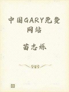 中国GARY免费网站