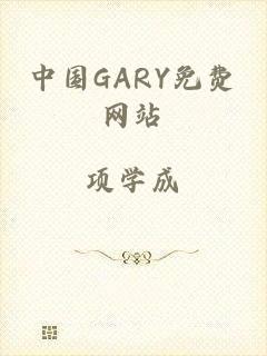 中国GARY免费网站