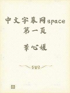 中文字幕网space第一页