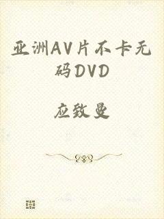 亚洲AV片不卡无码DVD