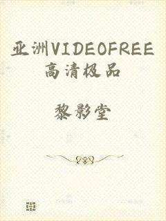 亚洲VIDEOFREE高清极品