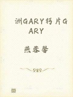 亞洲GARY钙片GARY