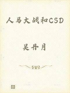 人马大战和CSD