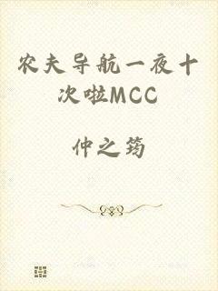 农夫导航一夜十次啦MCC