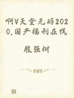 啊V天堂无码2020,国产福利在线