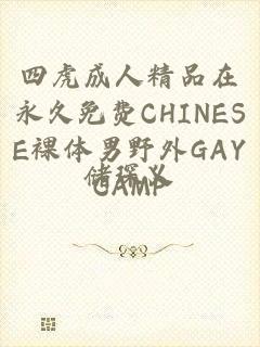 四虎成人精品在永久免费CHINESE裸体男野外GAYCAMP