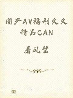 国产AV福利久久精品CAN