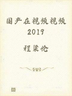 国产在视频视频2019