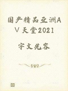 国产精品亚洲А∨天堂2021