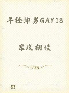 年轻帅男GAY18