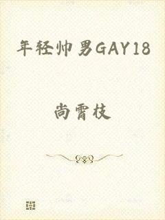 年轻帅男GAY18