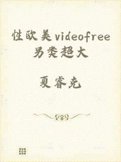 性欧美videofree另类超大