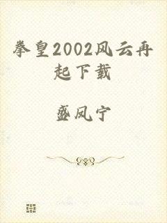 拳皇2002风云再起下载