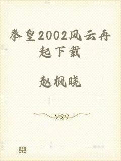 拳皇2002风云再起下载