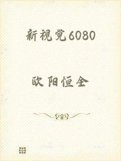 新视觉6080