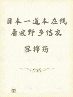 日本一道本在线看波野多结衣