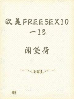 欧美FREESEX10一13