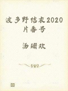 波多野结衣2020片番号