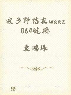 波多野结衣wanz064链接