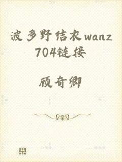 波多野结衣wanz704链接