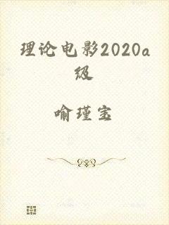 理论电影2020a级