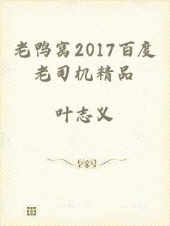 老鸭窝2017百度老司机精品